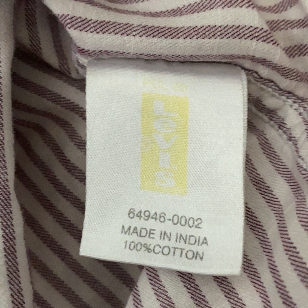 Levi’s Striped Button Down - image 4